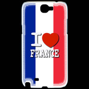 Coque Samsung Galaxy Note 2 I love France 2