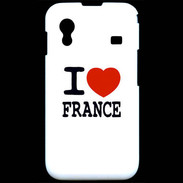 Coque Samsung ACE S5830 I love France