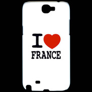 Coque Samsung Galaxy Note 2 I love France