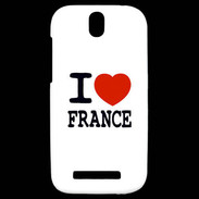 Coque HTC One SV I love France