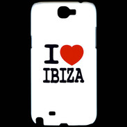 Coque Samsung Galaxy Note 2 I love Ibiza