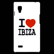 Coque LG Optimus L9 I love Ibiza