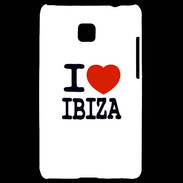 Coque LG Optimus L3 II I love Ibiza