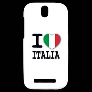 Coque HTC One SV I love Italia 2
