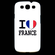 Coque Samsung Galaxy S3 I love France 2