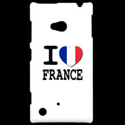 Coque Nokia Lumia 720 I love France 2