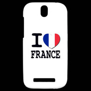 Coque HTC One SV I love France 2