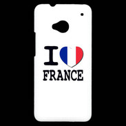 Coque HTC One I love France 2