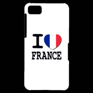 Coque Blackberry Z10 I love France 2