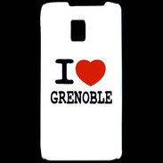 Coque LG P990 I love Grenoble