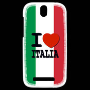 Coque HTC One SV I love Italia 3