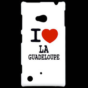 Coque Nokia Lumia 720 I love Guadeloupe