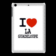 Coque iPadMini I love Guadeloupe