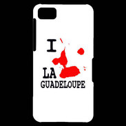 Coque Blackberry Z10 i love Guadeloupe 2