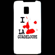 Coque LG P990 i love Guadeloupe 2