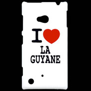 Coque Nokia Lumia 720 I love Guyane