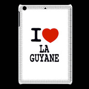 Coque iPadMini I love Guyane