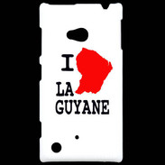 Coque Nokia Lumia 720 I love Guyane 2