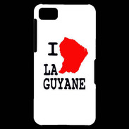 Coque Blackberry Z10 I love Guyane 2