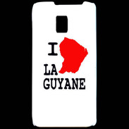 Coque LG P990 I love Guyane 2