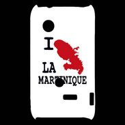 Coque Sony Xperia Typo I love La Martinique 2
