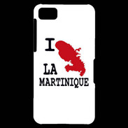 Coque Blackberry Z10 I love La Martinique 2