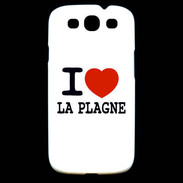 Coque Samsung Galaxy S3 I love La Plagne