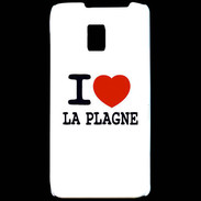 Coque LG P990 I love La Plagne
