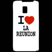 Coque LG P990 I love La Réunion