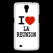 Coque Samsung Galaxy Mega I love La Réunion