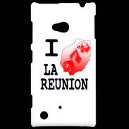 Coque Nokia Lumia 720 I love La Réunion 2