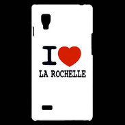 Coque LG Optimus L9 I love La Rochelle