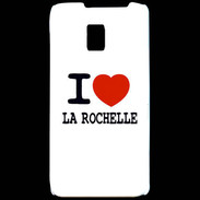 Coque LG P990 I love La Rochelle