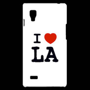 Coque LG Optimus L9 I love L.A