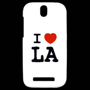 Coque HTC One SV I love L.A