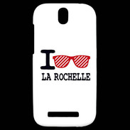 Coque HTC One SV I love La Rochelle 2