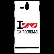 Coque Sony Xperia U I love La Rochelle 2