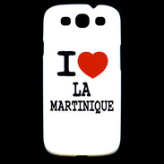 Coque Samsung Galaxy S3 I love La Martinique