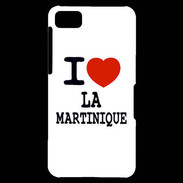 Coque Blackberry Z10 I love La Martinique