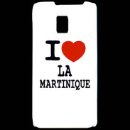 Coque LG P990 I love La Martinique