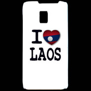 Coque LG P990 I love Laos 2