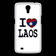 Coque Samsung Galaxy Mega I love Laos 2