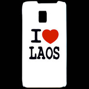 Coque LG P990 I love Laos