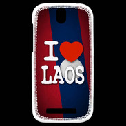 Coque HTC One SV I love Laos 3