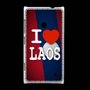 Coque Nokia Lumia 520 I love Laos 3