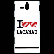 Coque Sony Xperia U I love Lacanau 2