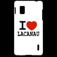 Coque LG Optimus G I love Lacanau