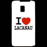 Coque LG P990 I love Lacanau