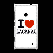 Coque Nokia Lumia 520 I love Lacanau