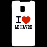 Coque LG P990 I love Le Havre